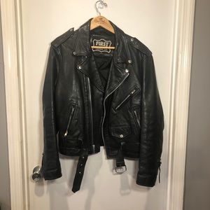 VINTAGE REAL LEATHER JACKET